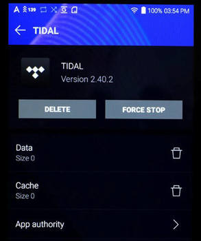 installing tidal on astell and kern