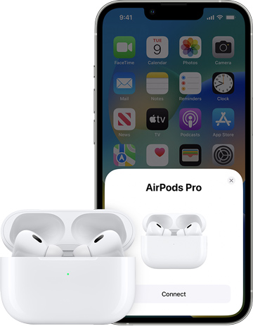 set up airpods on ios for playing tidal music