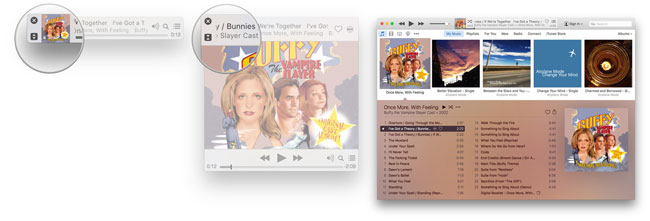 import music to spotify mini player on mac