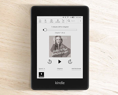 kindle paperwhite best device for audible audiobooks