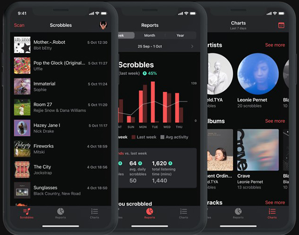 scrobble apple music on ios