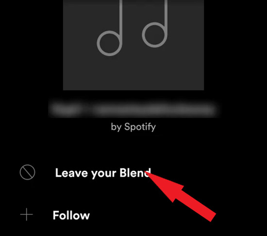 leave your blend