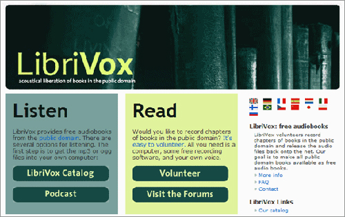 librivox free alternative to audible