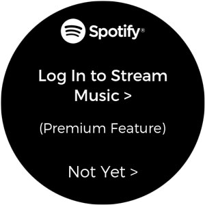 log in to spotify account on galaxy watch