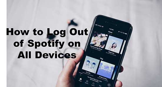 log out of spotify