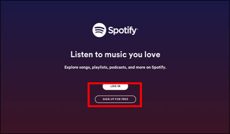 login spotify on xfinity