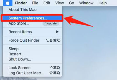 head to mac system preferences