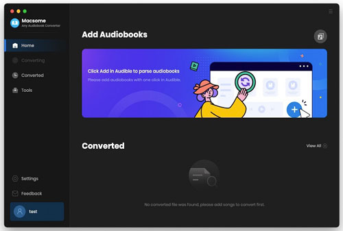 macsome audiobook converter