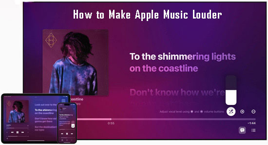 make apple music louder