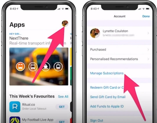 cancel soundcloud subscription after free trial ends on iphone