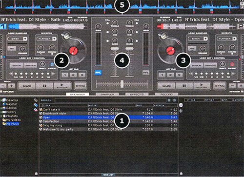 mix spotify music on virtual dj