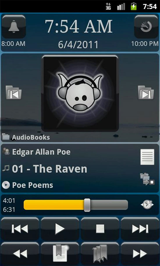 play mp3 audiobook on mortplayer audio book