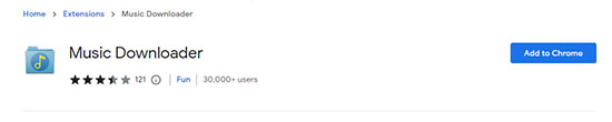 music downloader chrome extension