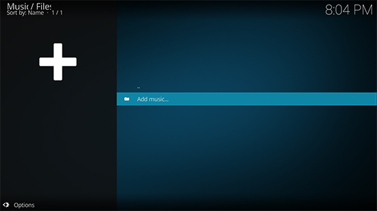 add spotify files to kodi