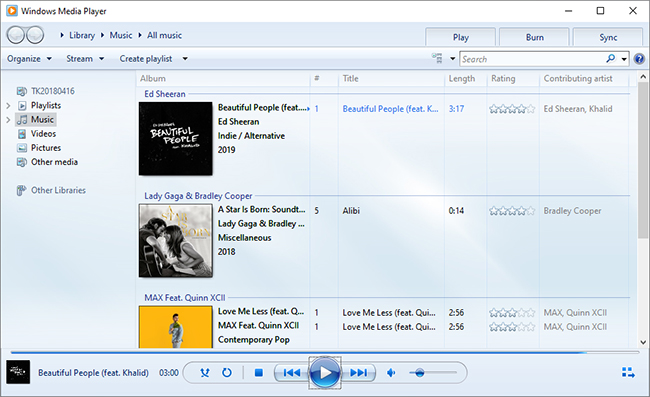 add and play spotify on windows media player