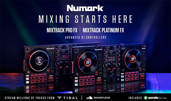 use tidal music for numark