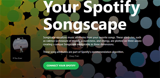 musicscapes spotify addon