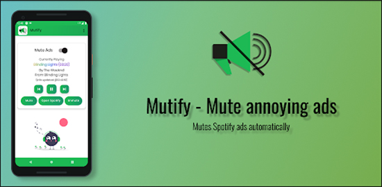 block spotify ads android by mutify