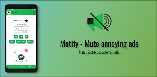 mutify spotify ad blocker android