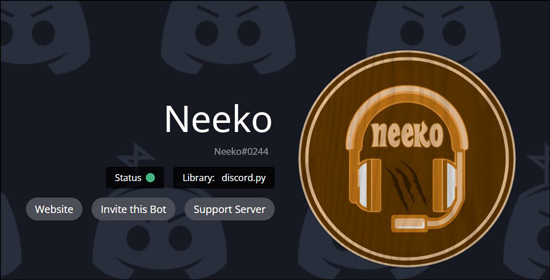 neeko discord bot for apple music