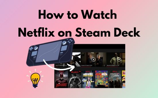 watch netflix on steam deck