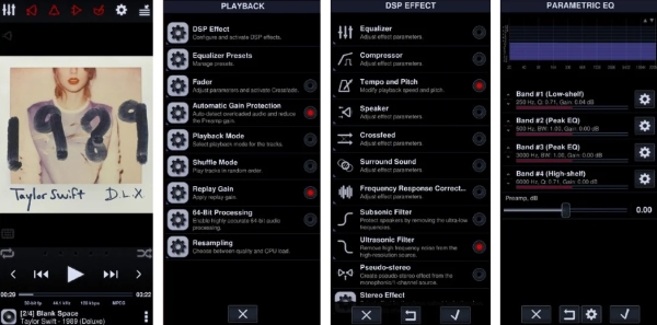 eq for tidal neutron player on android or ios