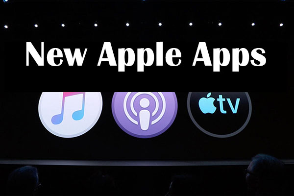 three new apple apps