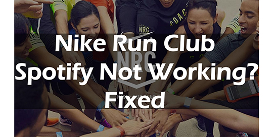 nike run club spotify not working