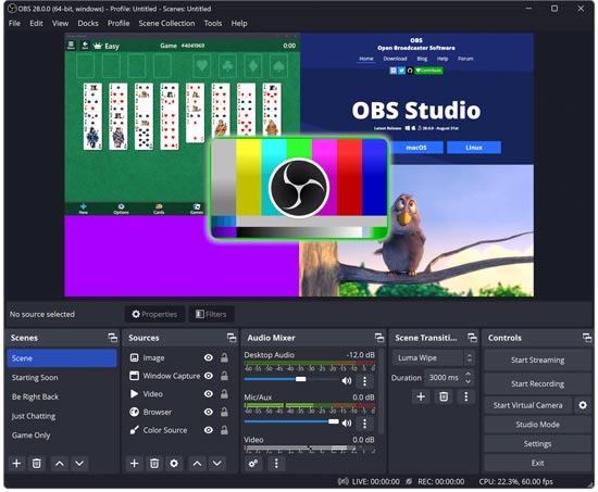 record spotify free via obs studio