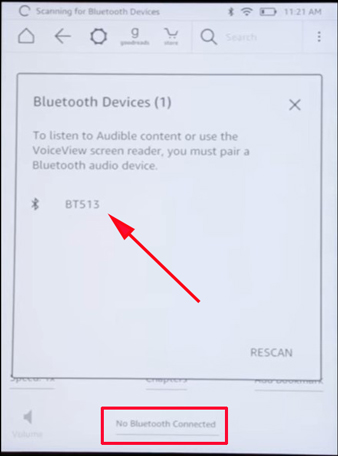 connect kindle to bluetooth devices