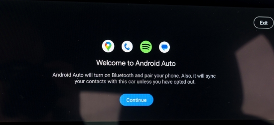 pair smartphone to android auto