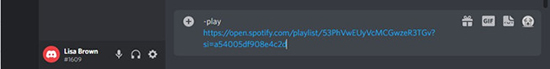 play amazon music on discord via youtube connection