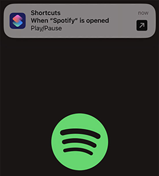 pause when spotify is opened