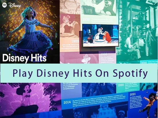 play disney hits on spotify 