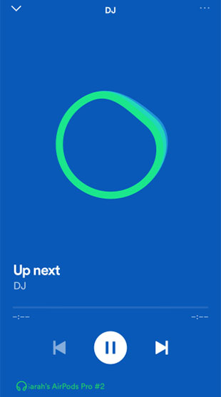 how to access ai dj on spotify mobile