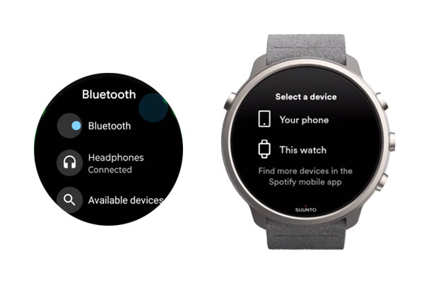 connect suunto 7 to other devices by bluetooth