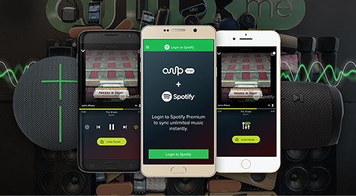spotify play on multiple devices by ampme