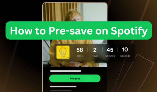 pre save on spotify