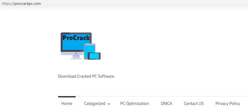 enter procrackpc website