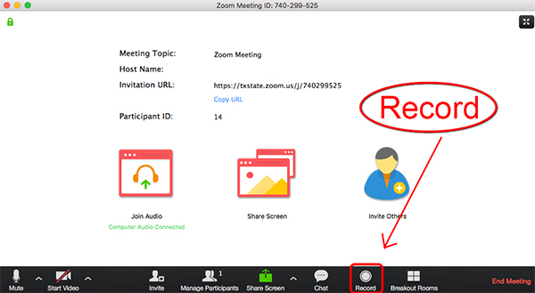 record zoom meeting pc