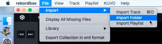 import apple music songs to rekordbox on computer