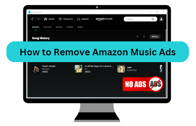 remove amazon music ads