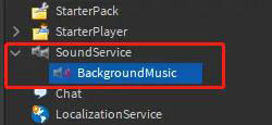pick up backgroundmusic in roblox soundservice