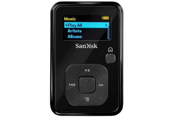 sandisk sansa clip plus