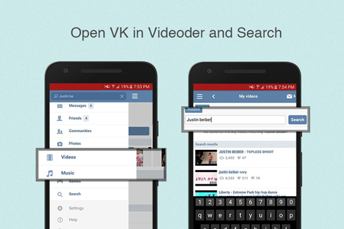 vk music download on android by videoder