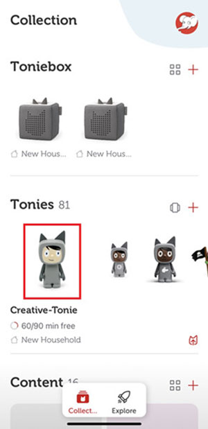 select creative tonie mobile