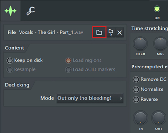 aimport spotify songs to fl studio via audio clip option