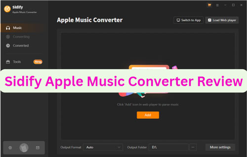 sidify apple music converter review