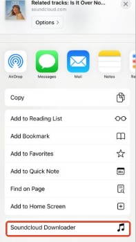 siri shortcut to download soundcloud on iphone