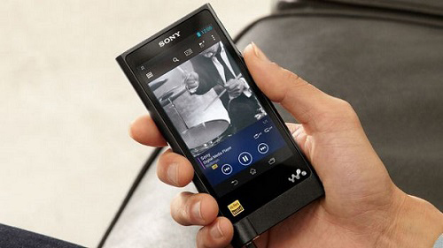 sony walkman mp3 player with spotify